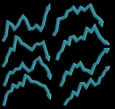 X-Ray Image Of Arrows Stock Illustration