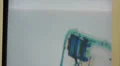 X-Ray Inspection System. Luggage at the airport HD Footage