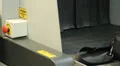X-Ray Inspection System. Luggage at the airport HD Footage