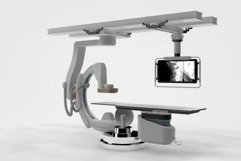 X-Ray Machine Stock Illustration