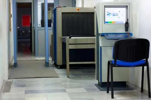 X-ray machine Stock Photos