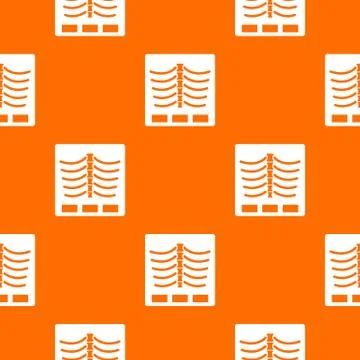 X ray photo pattern seamless Stock Illustration