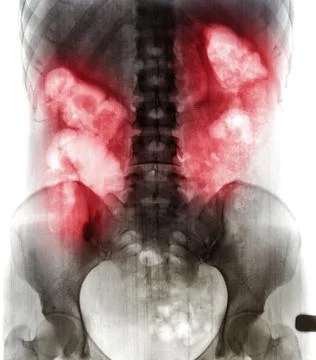 X-ray scan human Stock Photos