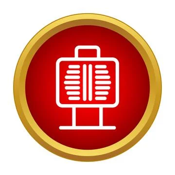 X ray scan medical imaging diagnostic icon design Illustrazione stock