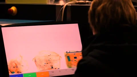 X-ray scanner and metal detector at security checkpoint Stock Footage 147662553