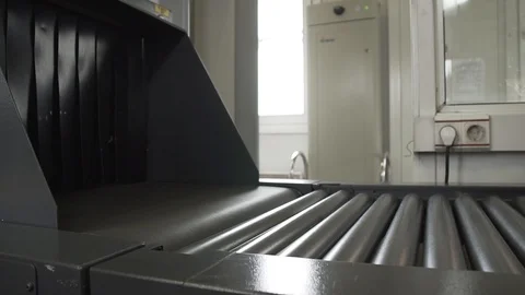 X-Ray Scanner for Baggage 動画素材 112724934