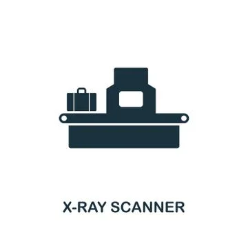X-Ray Scanner icon. Premium style design from security icon collection. UI and Stock Illustration