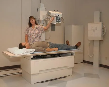 X-ray station Fotos Stock