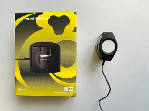 X-Rite  Colormunki Display Stock Photos