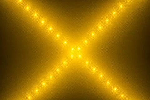 X shaped diode light background Stock Photos