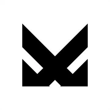 X, XM, VM, VXM initials company logo Stock Illustration