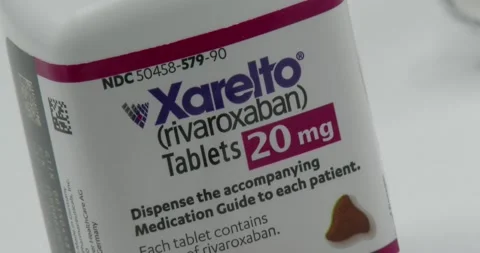 Xarelto Pill Bottle - Static Stock Footage 188896646