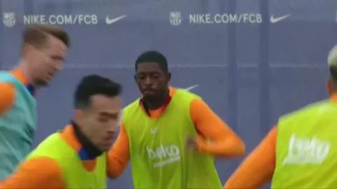 Xavi decided that Dembélé forms part of the squad, Barcelona, ES - 05 Feb 2022 Stock Footage 204102480