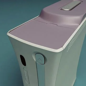 XBOX 360 Console 3D Model