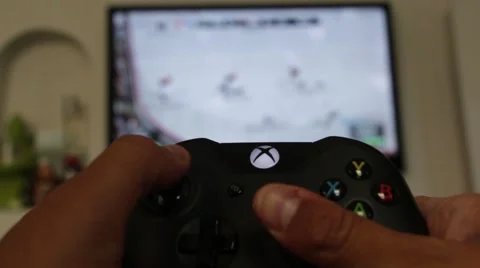 Xbox controller Stock Footage 49581123