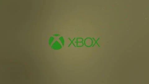 Xbox Logo Wind Dissolve Stock Footage 157698808