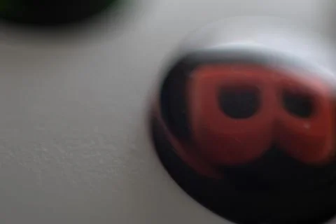 Xbox one macro background controller Stock Photos