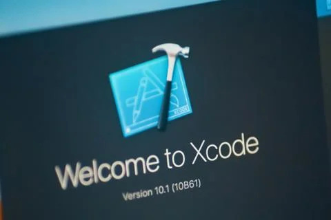 Xcode logo Stock Photos