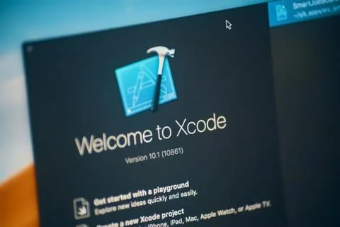 Xcode logo Stock Photos