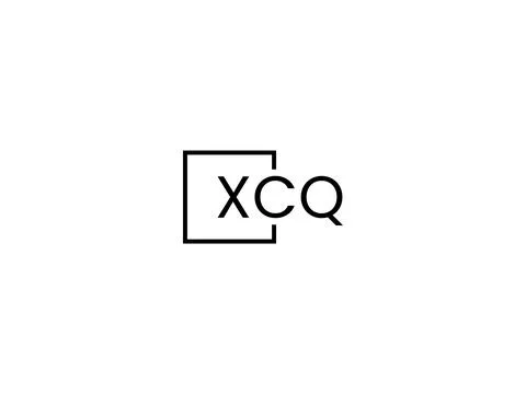 XCQ letter initial logo design vector illustration Stock Illustration