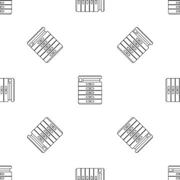 Xerox pattern seamless Stock Illustration