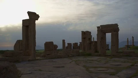 Xerxes palace Video stock 160802138