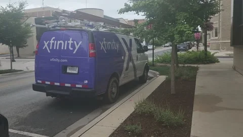 Xfinity Vehicle Parked Stock Footage 201308990
