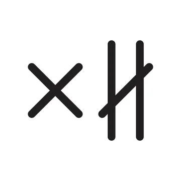 Xh initial letter vector logo Illustrazione stock