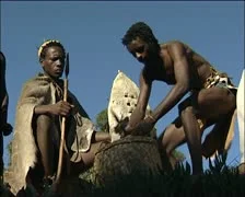 Xhosa men singing, Stock Video