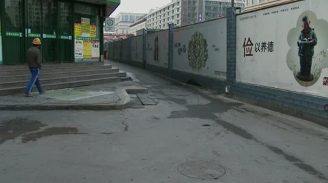 Xi'an backstreets 10 Stock Footage 39819350