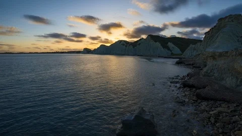 Xi beach Timelapse in Kefalonia Stock Footage 103852995