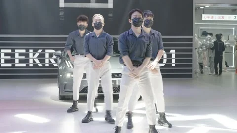 XI'AN, CHINA - OCT 01, 2021: Xi'an International Auto Show,During the COVID-19 Stock Footage 211905480
