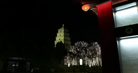 Xi'an city 4K 库存影片 104414558