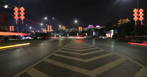 Xi'an city 4K Stock Footage 104421916