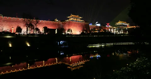 Xi'an city 4K Vidéo 104434669