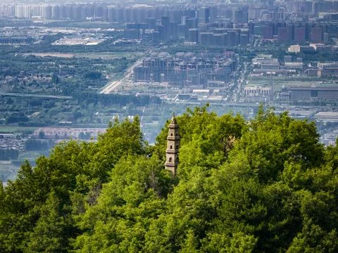 Xi'an city view Stock Photos