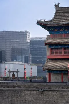 Xi'an city view Foto stock