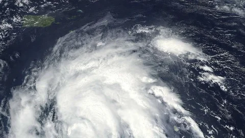 XI UNI HUR 034 Hurricane MARIA cat5 3840 x 2160 MP4 2D Stock Footage 80180541
