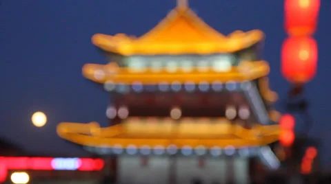 Xian, China Stock Footage 33734792
