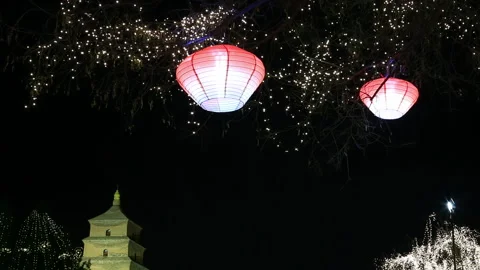 Xian city 库存影片 104406345