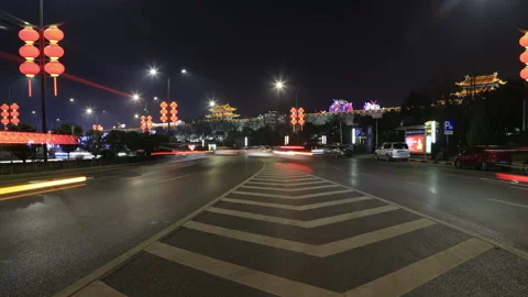 Xian city 库存影片 104407270