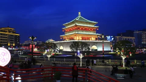 Xian city Vídeo Stock 104407876