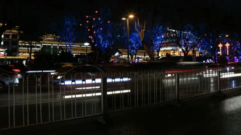 Xian city Stock Footage 104408487