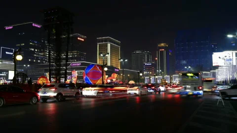 Xian city Stock Footage 104408878