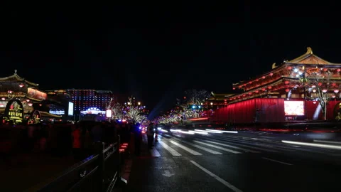 Xian city Stock Footage 104408968