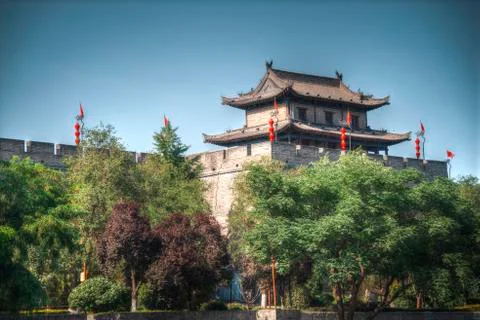 Xian Wall Stock Photos