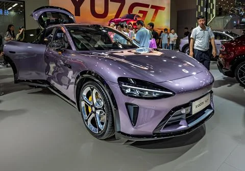 Xiaomi Auto Makes its Debut at the 23rd China Changchun Auto Expo Foto stock