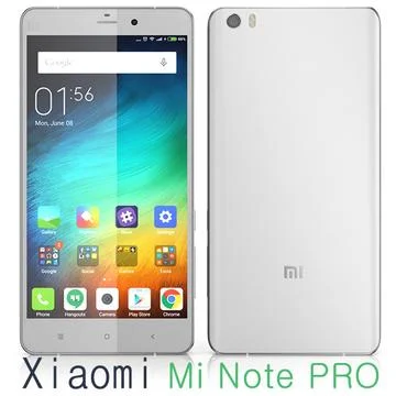 Xiaomi Mi Note Pro White 3D Model