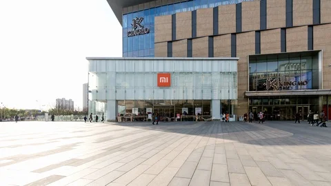 Xiaomi store in China Stock Footage 102208419