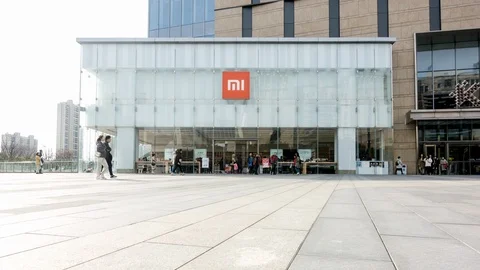 Xiaomi store in China Stock Footage 102211262